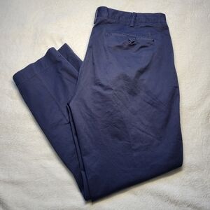Polo Ralph Lauren The Polo Chino Pants Mens 36x30 Navy Blue Stretch Straight Fit